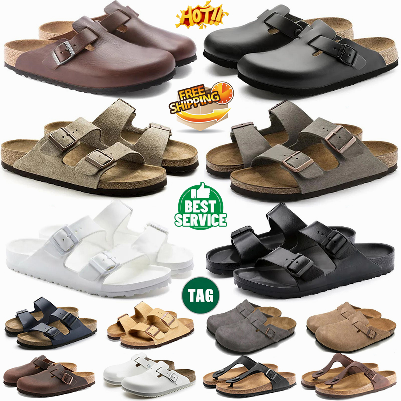 Livraison gratuite Clogs Sndls Clog Arizona sandales célèbres femmes de créateurs sabots noir marron gris rouge boucle hommes pantoufles d'extéri