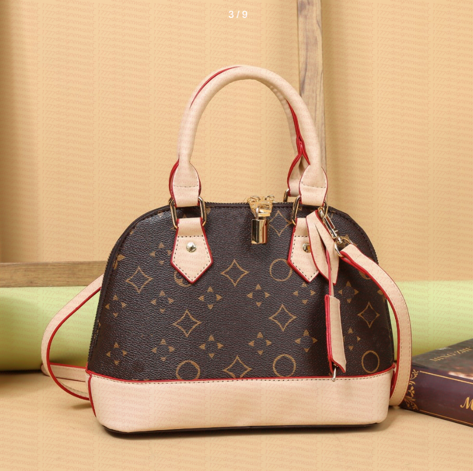High quality New almas bb Womens crossbody shoulder bag Original designer handbag mirror quality leather chain bag embossing tote shell bag expensiv
