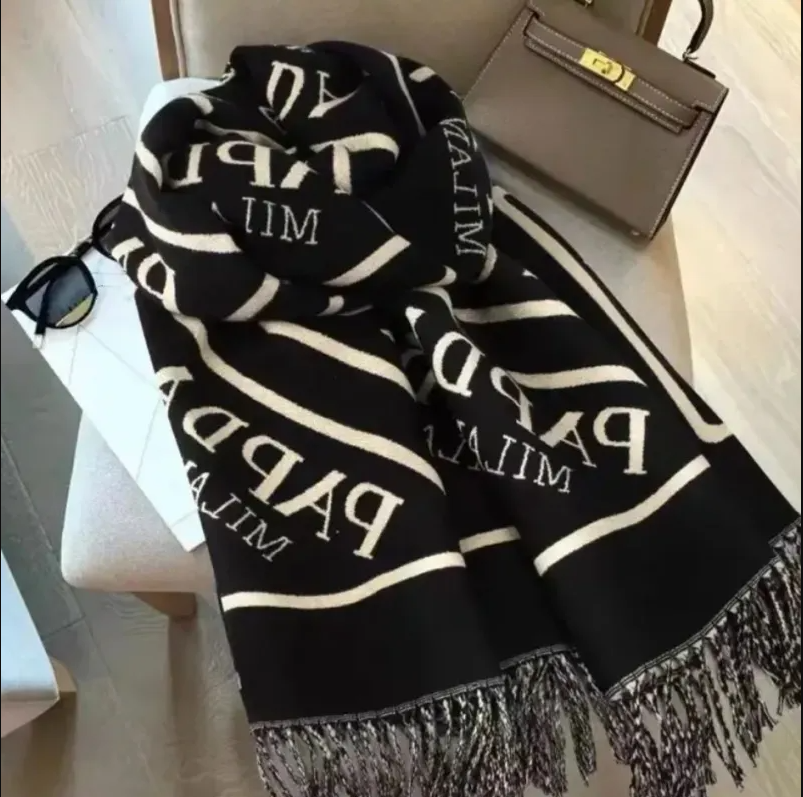 Winter Scarf Wool Scarfs Winter Spring 100% Cashmere Designer Scarf fashion Designer Classic Letter pattern Pashmina shawl Scarves Fashion