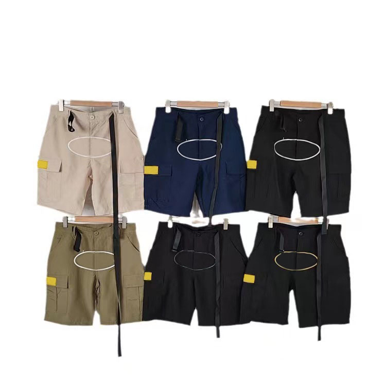 designer mens mesh shorts summer swim shorts france luxury womens sports breathable Demon Island beach frenulum short pants