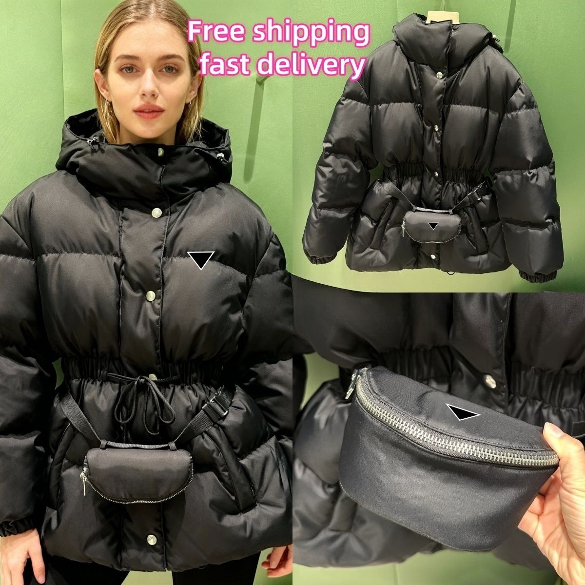Women Puffer Jacket Hooded Winter Coat Designer Tops Womens Coat Fashion Parka Winter Warm Lightweight Jacket Windbreaker Women Jacket Fashion co-image-975370218
