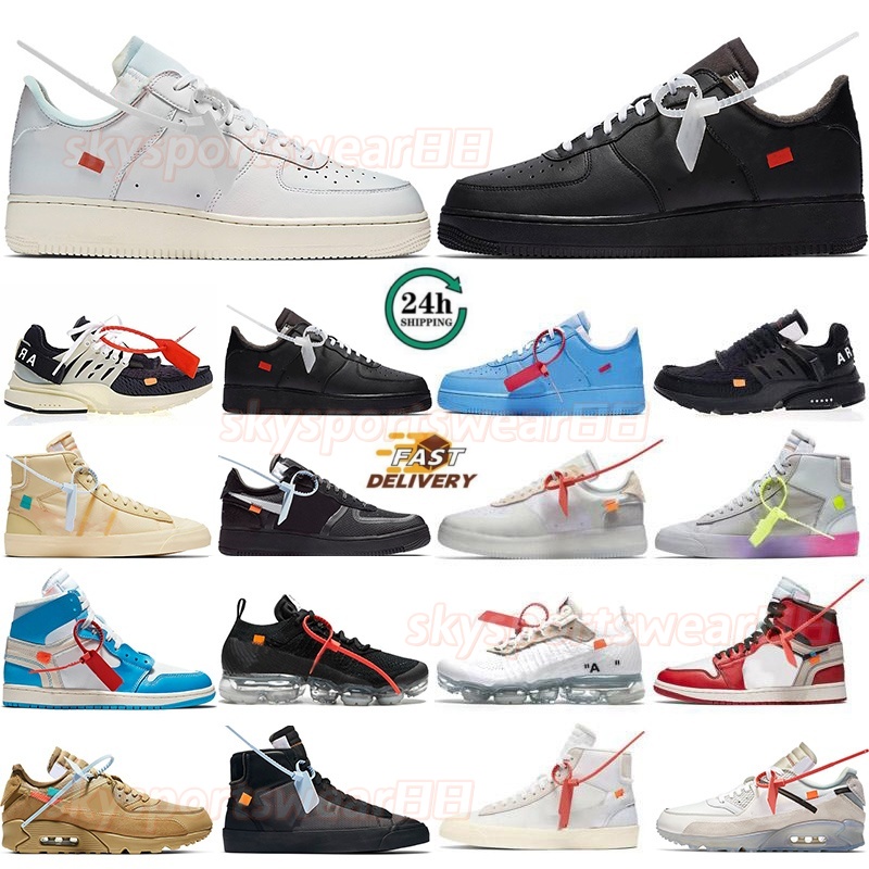 2026 Ace Cushion Mens Running Shoes Designer 1s Outdoor Road Trainers women Walking Desert Ore Triple off Black White Racer Sneakers 36-46