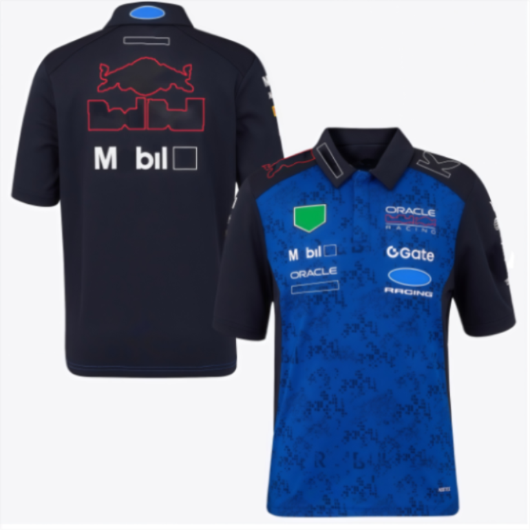 F1 2026 Polo Shirt Summer Racing Logo Shirt Same Customised-image-770890040
