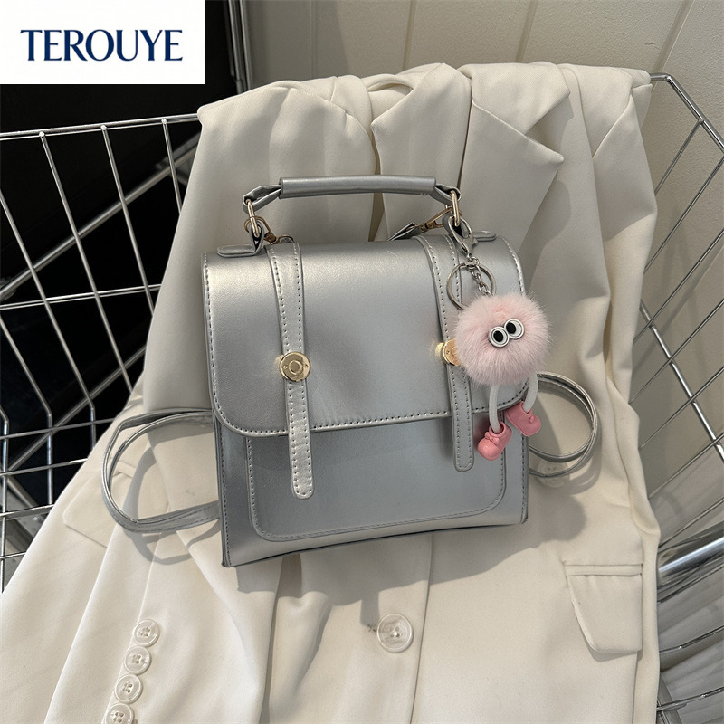 TEROUYE Autumn New Minimalist Women s Backpack Minimalist Top fashion Style Academy atmosphere Style Bag Women s Bag Fashion Style Casual Backpack
