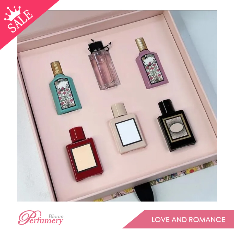 Floral Perfume sets 3pcs 4pcs 5pcs 14pcs Mini ParfumGORGEOUS Parfums Fragrances Kit Long Lasting Smell Spray Cologne Gift Box Brand Man Women Bod-image-1092557336