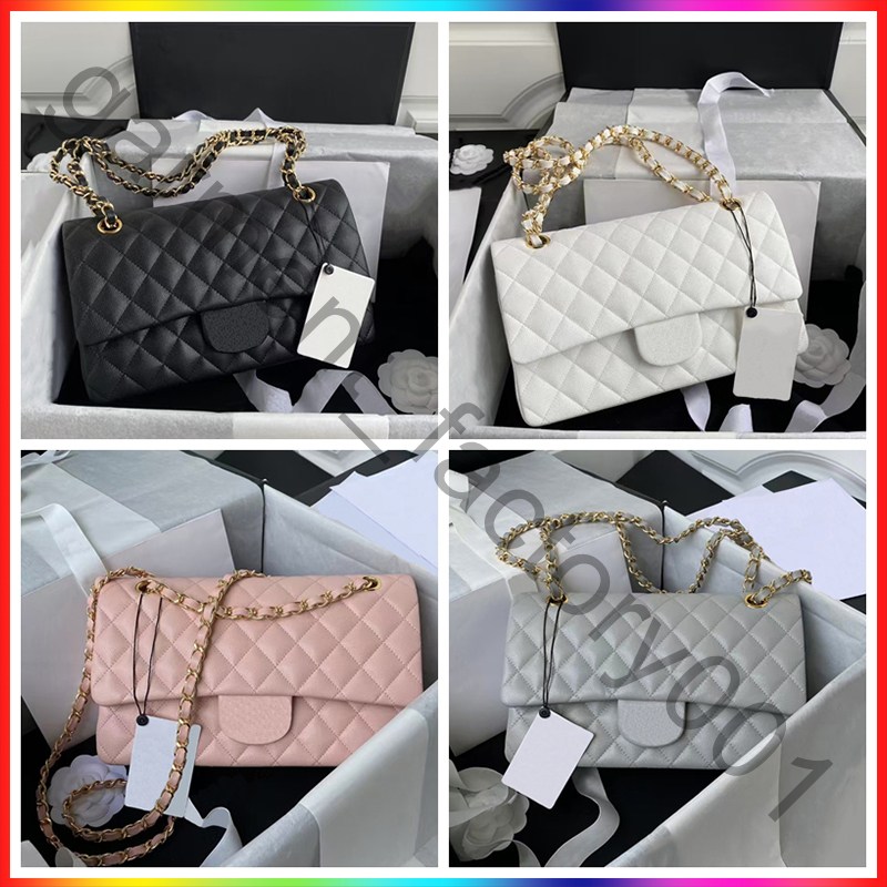 Luxury bag Designer Bags 2026 Trends Caviar cf classic maxi flap 25 bag tote shoulder bag high-quality women's fashion Doube C letter crossbody
