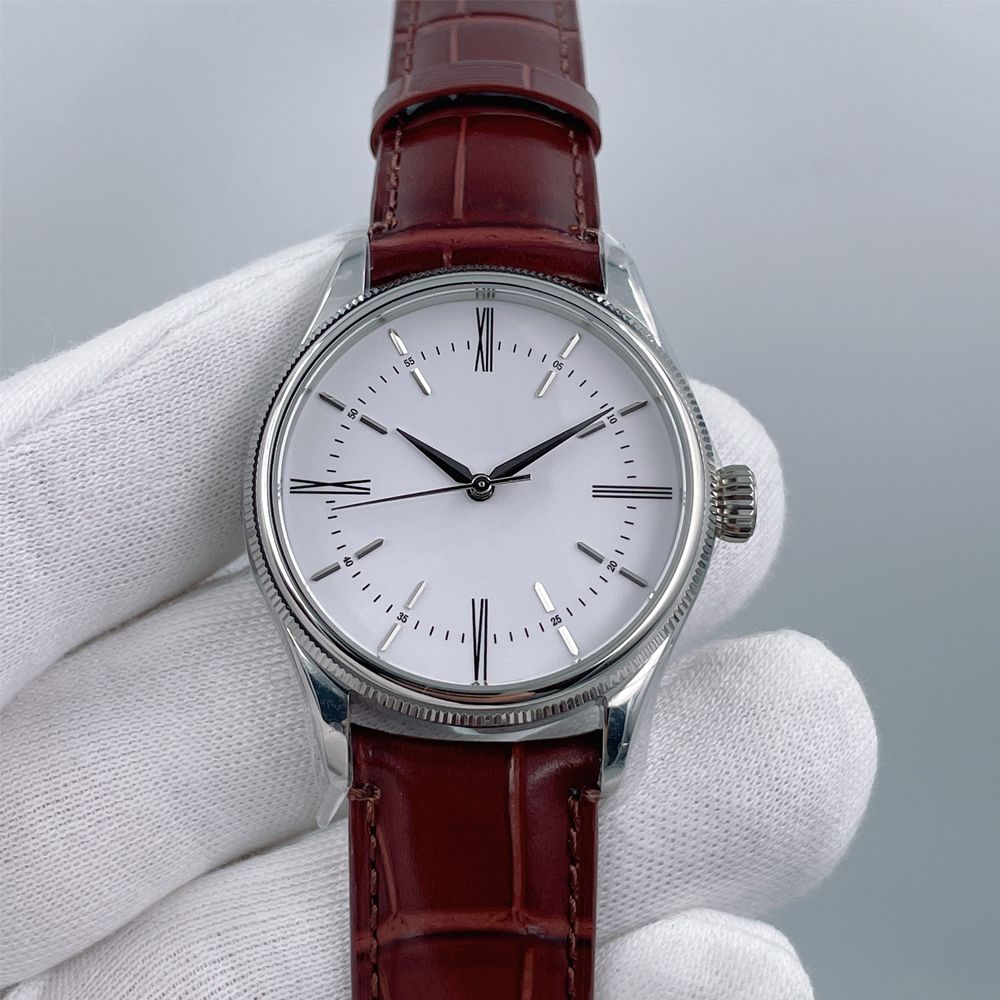Mise à niveau SUPER U1 Cellini Robe 39mm Saphir MIYOTA Automatique Mécanique Hommes Montres Affaires ST9 Montres-bracelets pour hommes Cadran sim