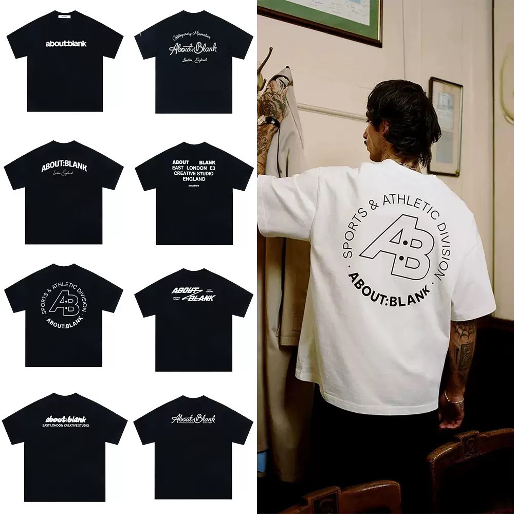 Shirts Mens T AboutBlank Vintage T-Shirt Retro British Classic Style Print Casual Harajuku Hip Hop Loose Summer Ventilation Ts For Men L260612