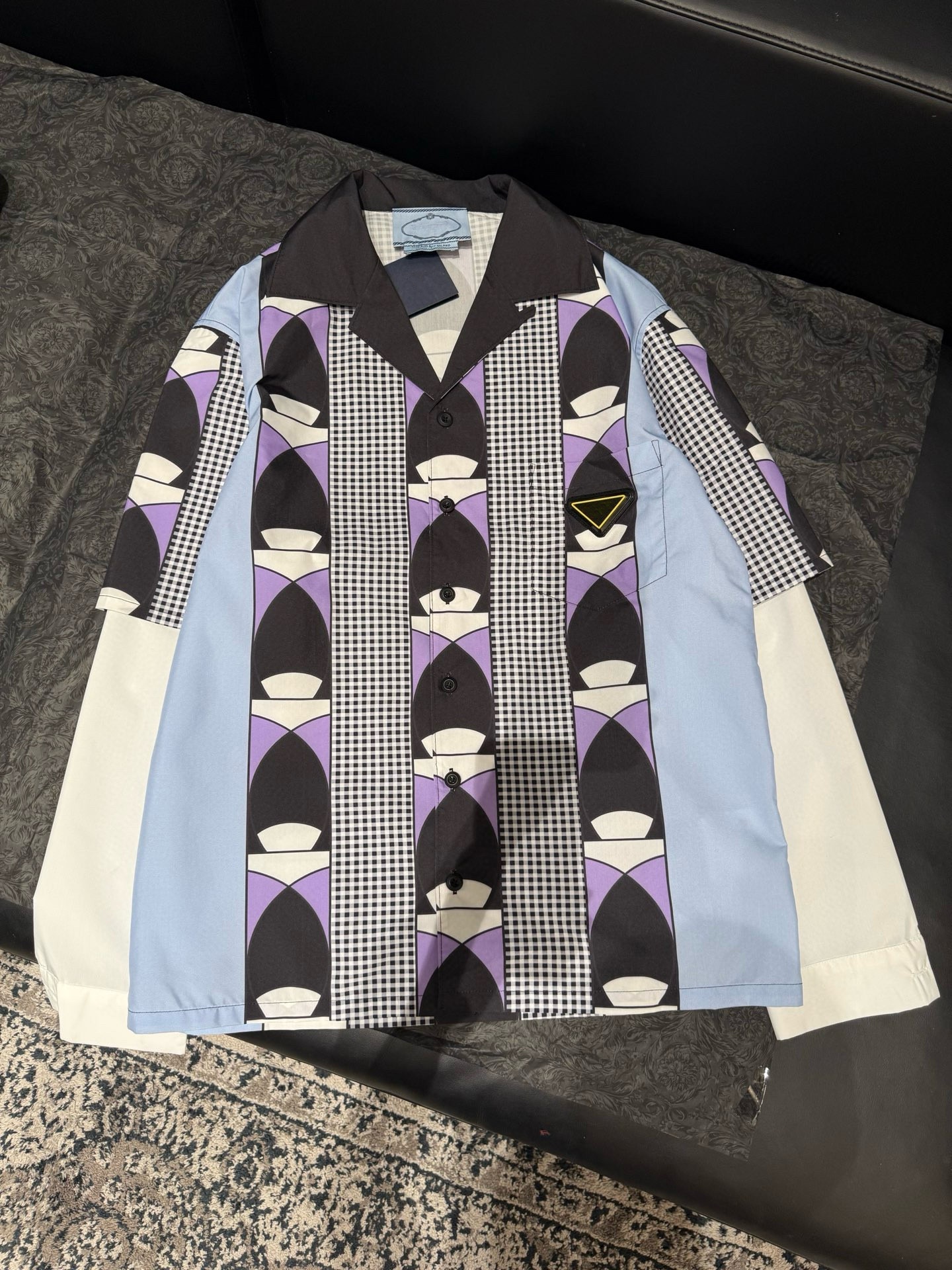 Chemises en popeline imprimées pour hommes, 2026, 100% Polyester, respirantes, décontractées, quotidiennes, pour le bureau, hauts boutonnés