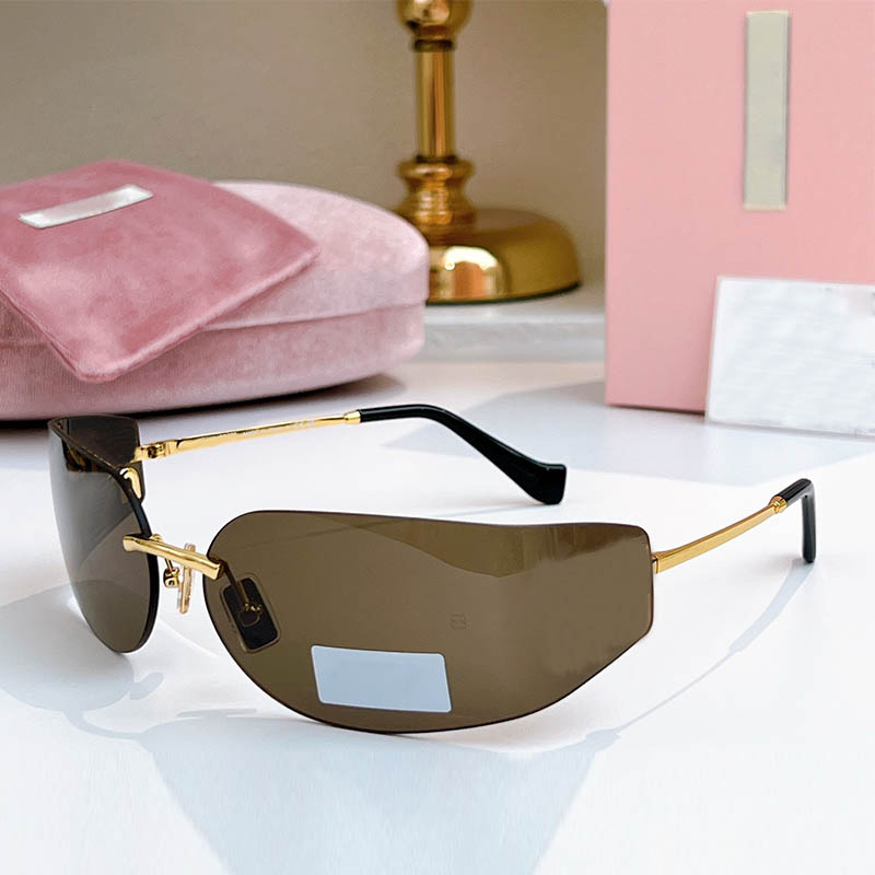 Lunettes de soleil Aube Designer femmes design contemporain monture ultra légère Y2K Mode femmes lunettes sans cadre Lunettes de soleil Aube SMUA