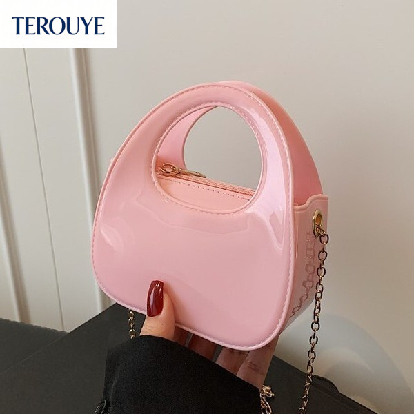 TEROUYE autumn new niche design fashionable handbag light luxury fashion mini chain crossbody bag lipstick women s atmosphere bag handbag Luxury bag