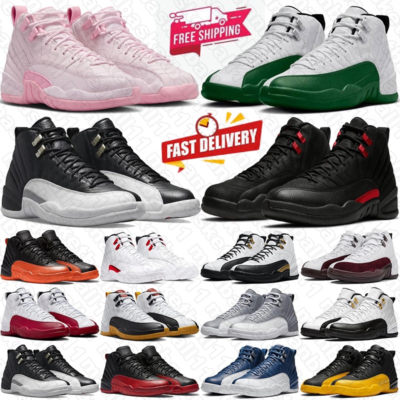 Free Shipping 12 12s Basketball Shoes Mens Trainers Playoffs University Gold Blue Twist Gamma Blue Men Designer Outdoor Sports Sneakers fashion