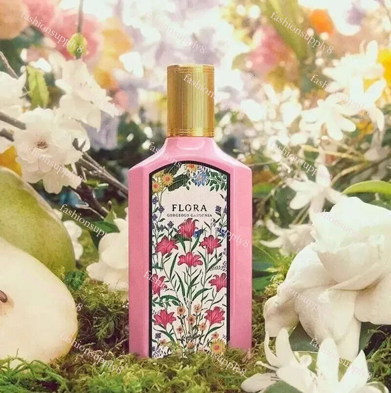 Gorgeous Women Perfume Gardenia Flora 100ml Floral Fragrance Eau De Parfum Long Lasting Smell Designer Perfume Luxury Lady Gift US Warehouse Fas-image-1092687003