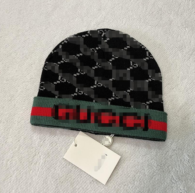 Luxury beanies designer Winter Bean men and women Fashion design knit hats fall woolen cap letter jacquard unisex warm skull hat AAA96