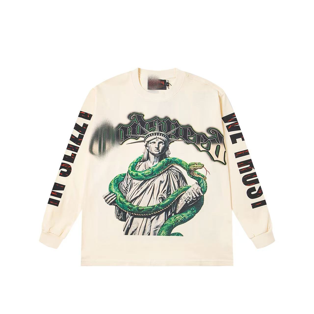 Goddpeed Hoodie Crew Neck Sweatshirt Unisex Men Women Designer Long Sleeve Shirt Top Y2k Hoodie Graphic Tee Vintage Hip Hop Streetwear Godspeeditys