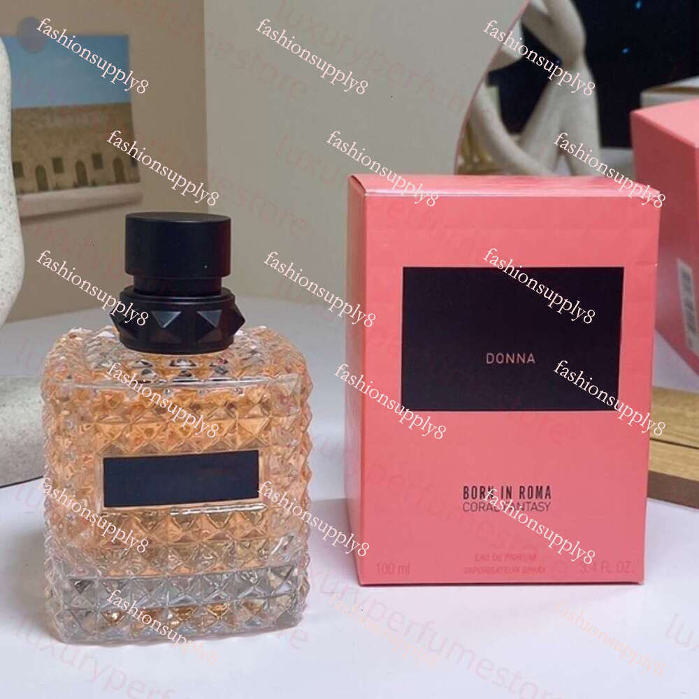 Born In Roma Green Stravaganza Perfume for Women Designer Luxury Parfum Femme Long Lasting Floral Fresh Green Scent Elegant Daily Use 100ml-image-1092680213