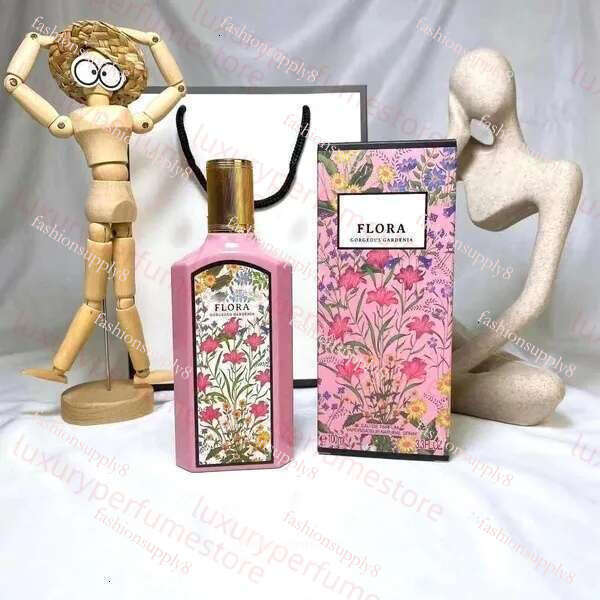 Perfume Women Designer Jasmine Flora Perfume Floral Fragrance 100ml Eau De Parfum Long Lasting Sweet Scent Luxury Womens Perfume US Stock-image-1092686965