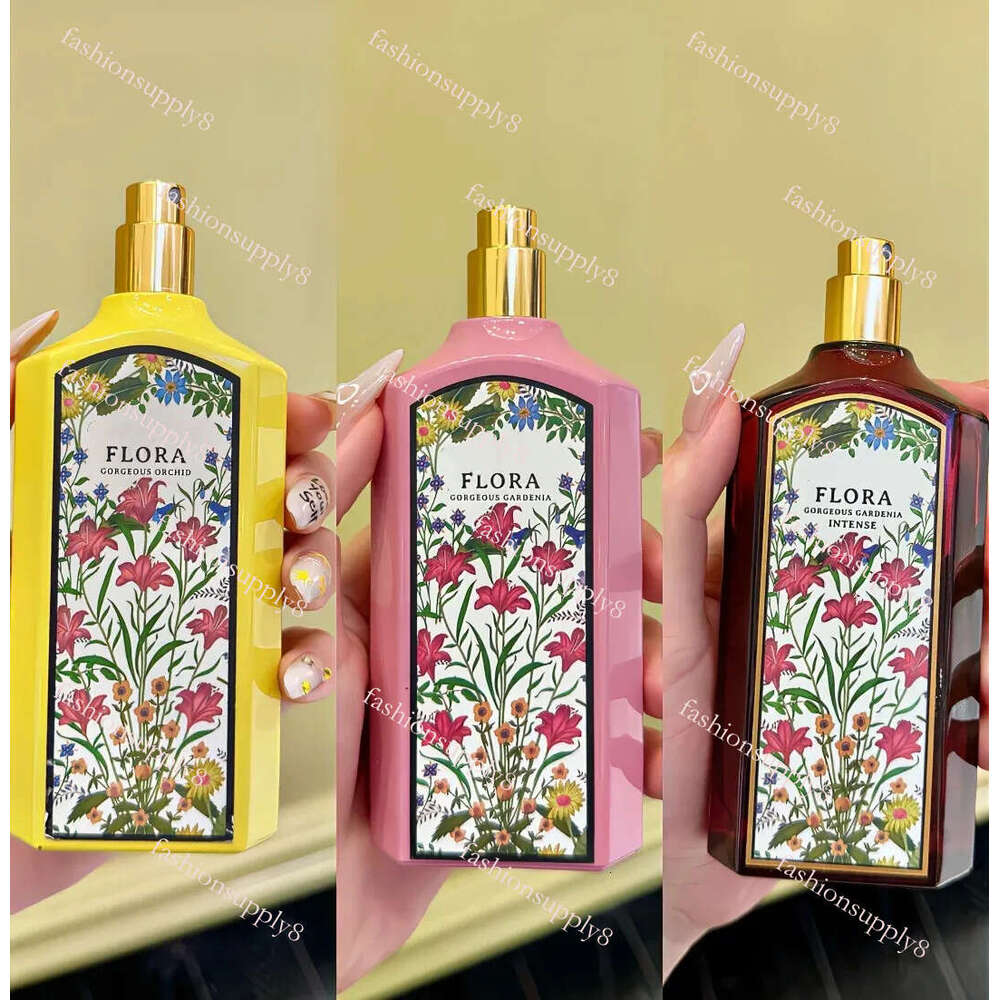 Perfume Gardenia Flora Gorgeous Women Designer Perfume Floral Sweet Scent 100ml Eau De Parfum Long Lasting Luxury Womens Perfume US Stock Fas-image-1092686991