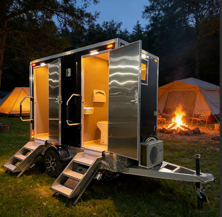 cheap price camp small vip luxury portable bathroom wc mobile shower china portable toilet outdoor for event for sale-image-1092762435