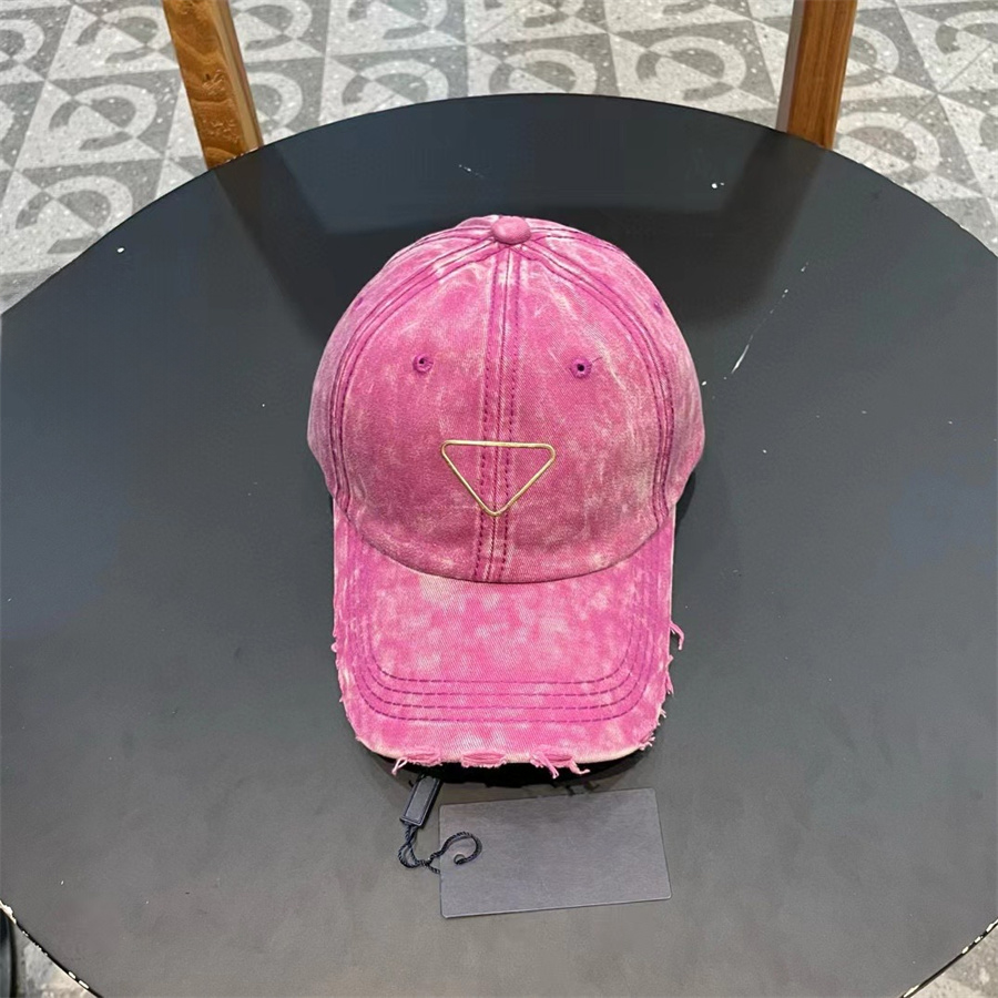 Designer Ball Caps Unisex Hat Fashion Caps Luxury Letter Cap Simple Versatile Triangle Pattern Baseball Caps Outdoor Activities Adjustable Hats Dail