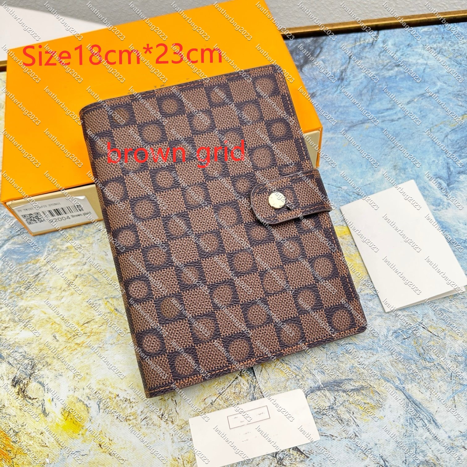 2024 Designer Grand Bureau AGENDA Couverture Titulaires Mémo Planificateur Hommes Femmes Carnet Agenda Agendas Étui De Protection Carte Passeport
