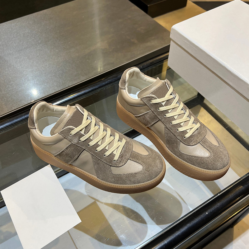 Designer vente chaude femmes daim Gats appartements décontracté à lacets baskets chaussures de course en plein air chaussures de skateboard 969
