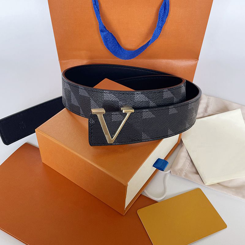 Designer belt fashion buckle genuine leather belt Width 4.0cm 15 Styles Highly Quality with Box designer men women mens belts 5A high quality-image-935690470