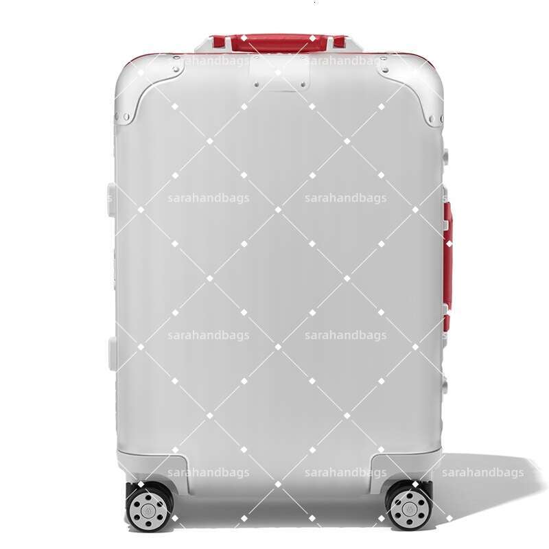 20A Luxury Suitcase Classic Luggage Cabin Check-in Multi-size in internationally certified Aluminum material whit Universal Wheel Designer Carry-image-1092759459