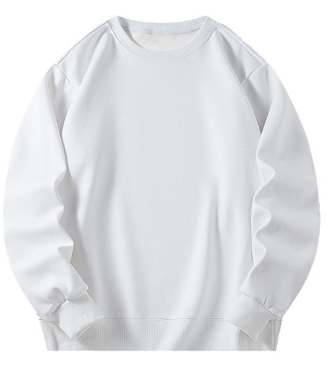 H289 T-shirt à manches longues pour hommes, col rond, sweat-shirt décontracté