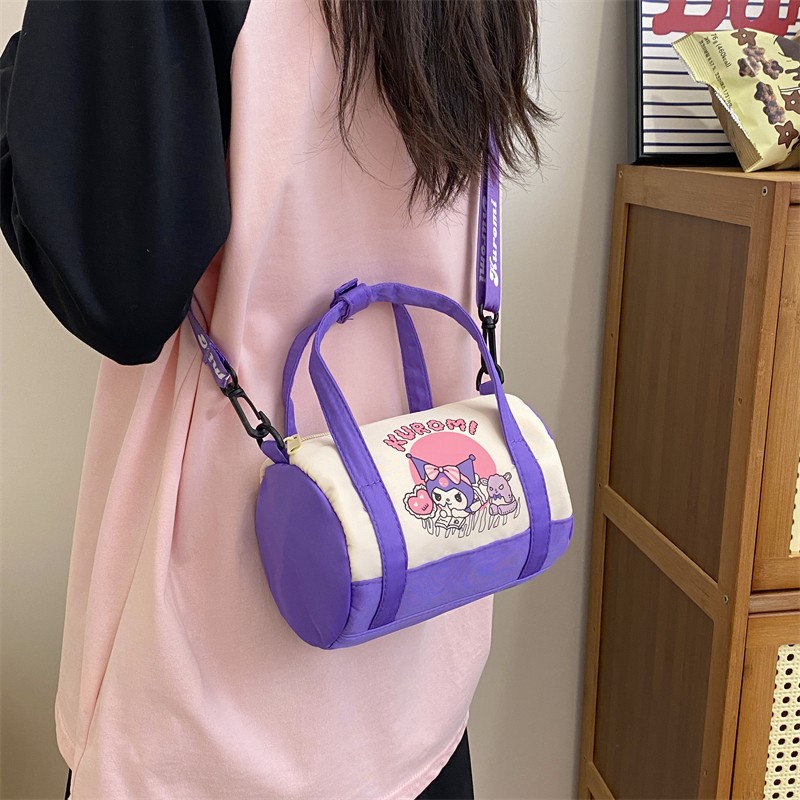 Sacs à main en nylon de grand volume L32 pour dames: sacs à bandoulière de style Mori esthétique coréen à la mode