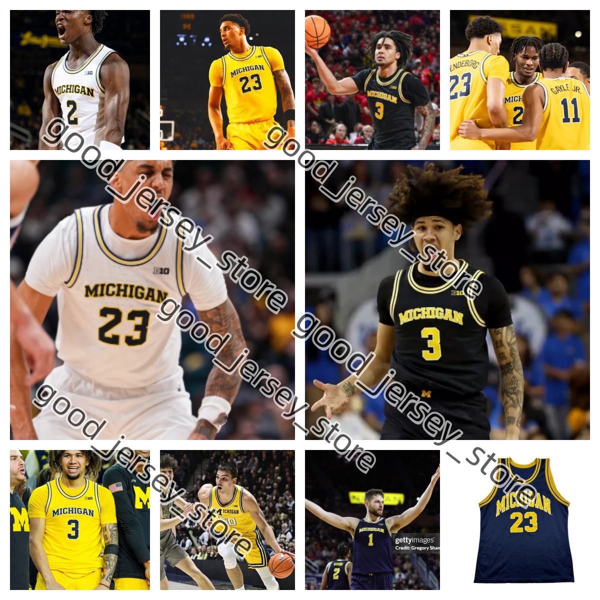 2025- 26 michigan College basketball jersey Liburd McKenney 1 Cason 2 Cadeau 3 Burnett Goodman 5 Eisley Jr Grady Gayle Jr May Hochberg Mara Lendebor