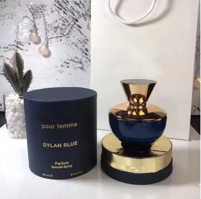 Women Perfume Dylan Blush Pink Dylan Blue Pour Femme Cologne Natural Spray Perfumes Eau de Parfum Long Lasting Good Smell High Quality Fragrance 100
