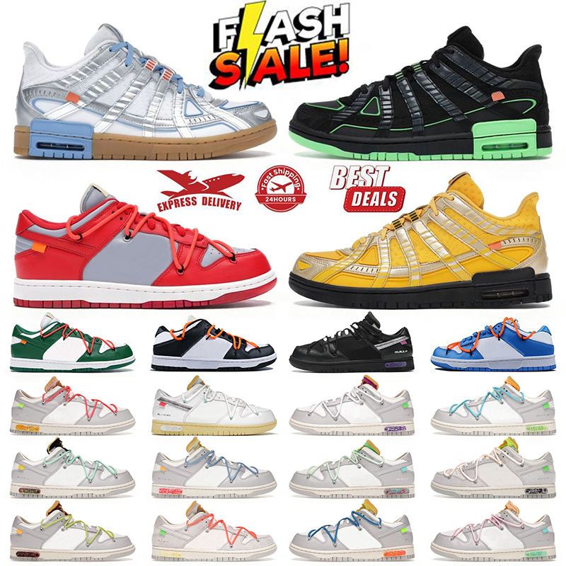 Designer out of office sneakers off white shoes men women UNC University gold green srike trainers plate-forme casual chaussure platform whiteshoe s