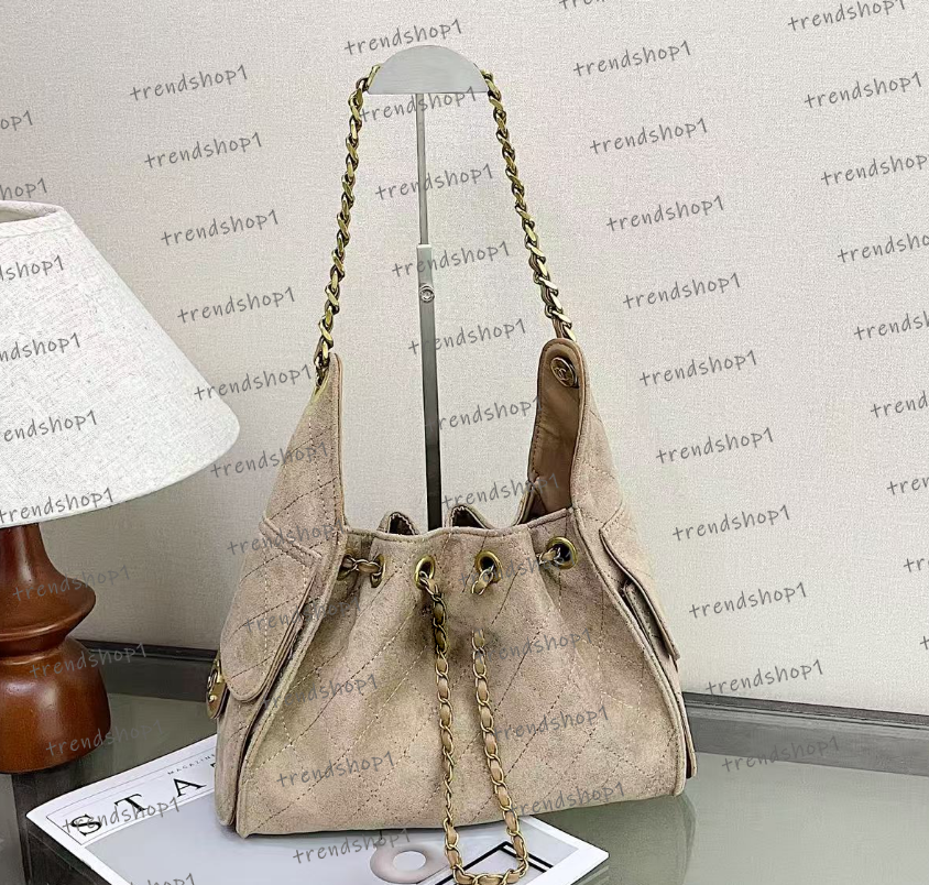 mirror quality 25 hobo bag 25c handbag designer bag master medium tote bag with drawstring women clutch chain shoulder purse luxury bags