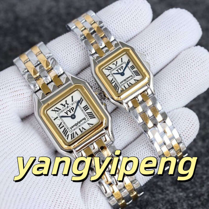 Fashion men and women watch couple watches high quality panthere square Classic Waterproof Sports montre luxury watch YYP