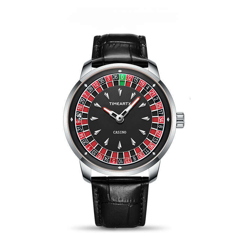 New Button Gaming Wheel Series Diamond Face Fully Automatic Mechanical Watch Men's Watch