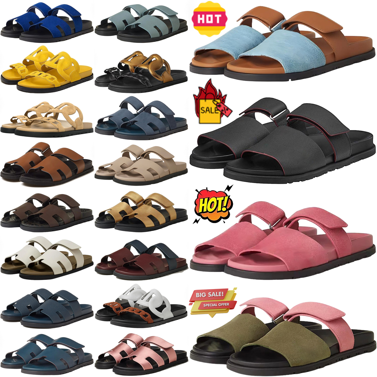 chypre sandal designer sandals slippers slides sliders Noir Calfskin Leather Naturel Black Smooth Beige Mastic Prunoir Naturel Canva Bljlp4#-image-947677465