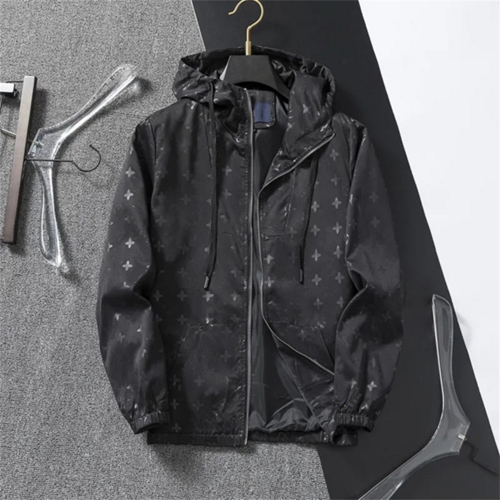 New Men's Jacket Cap Winter Autumn High Quality Baseball Letter Print Designer Women's Windbreaker Zip Hoodie Jacket luxury jackets Siz