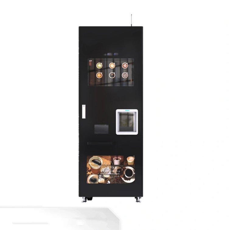 OEM Fully Automatic Office Commercial Coffee Dispenser Instant Coffee Vending Machine for Cafeteria Hotel-image-1093002610