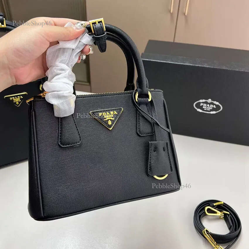 P Sac Galleria Sac à main Designer Sac triangles Sac de luxe Sac classique killer Sac à main Cuir Sac bandoulière Double fermeture éclair Rangeme