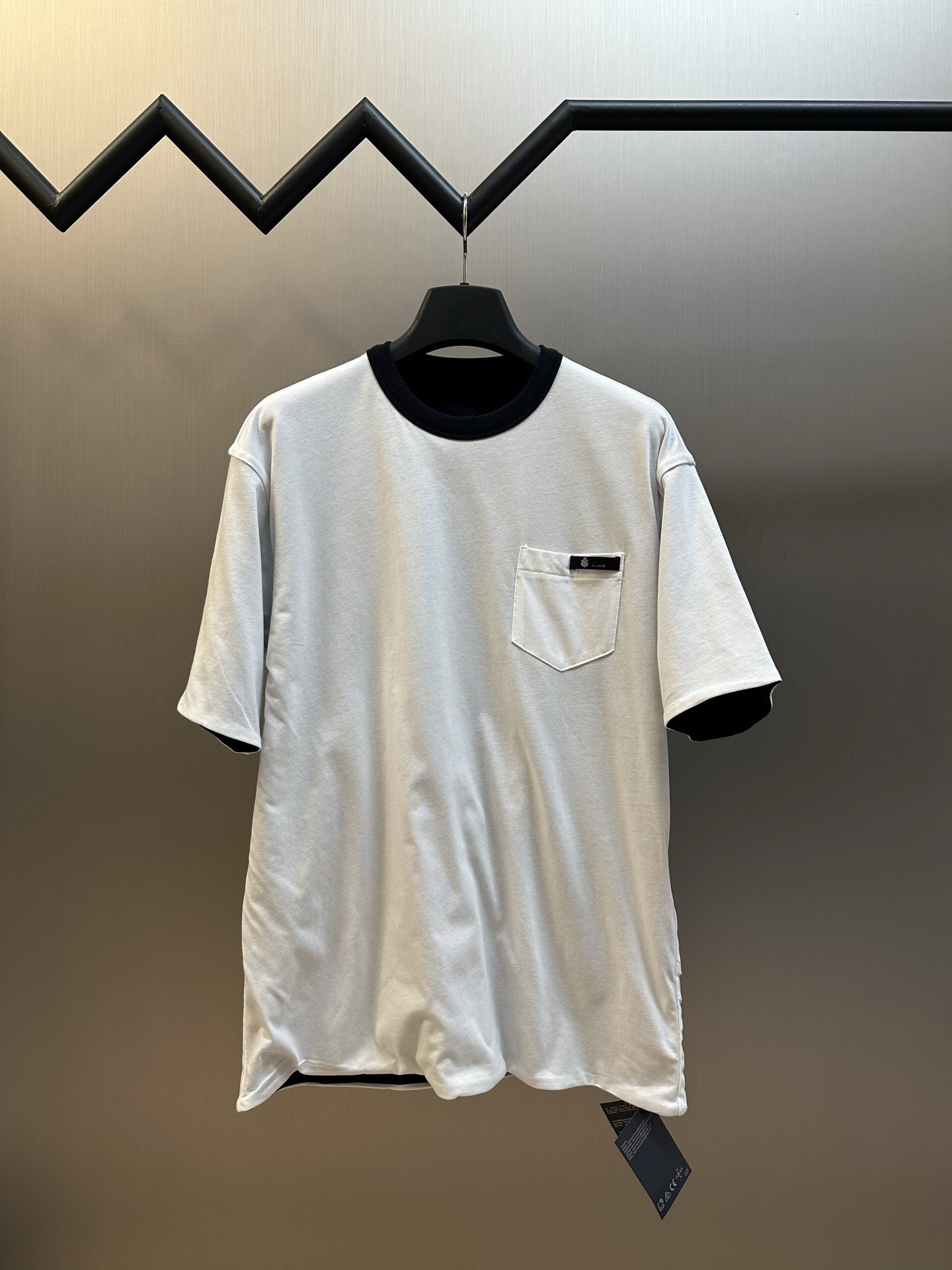 Plus-T-shirts voor heren Polo's Rond T-shirt Grote maat hals, geborduurd en bedrukt, zomerkleding in polarstijl met puur straatkatoen hCMM96424173