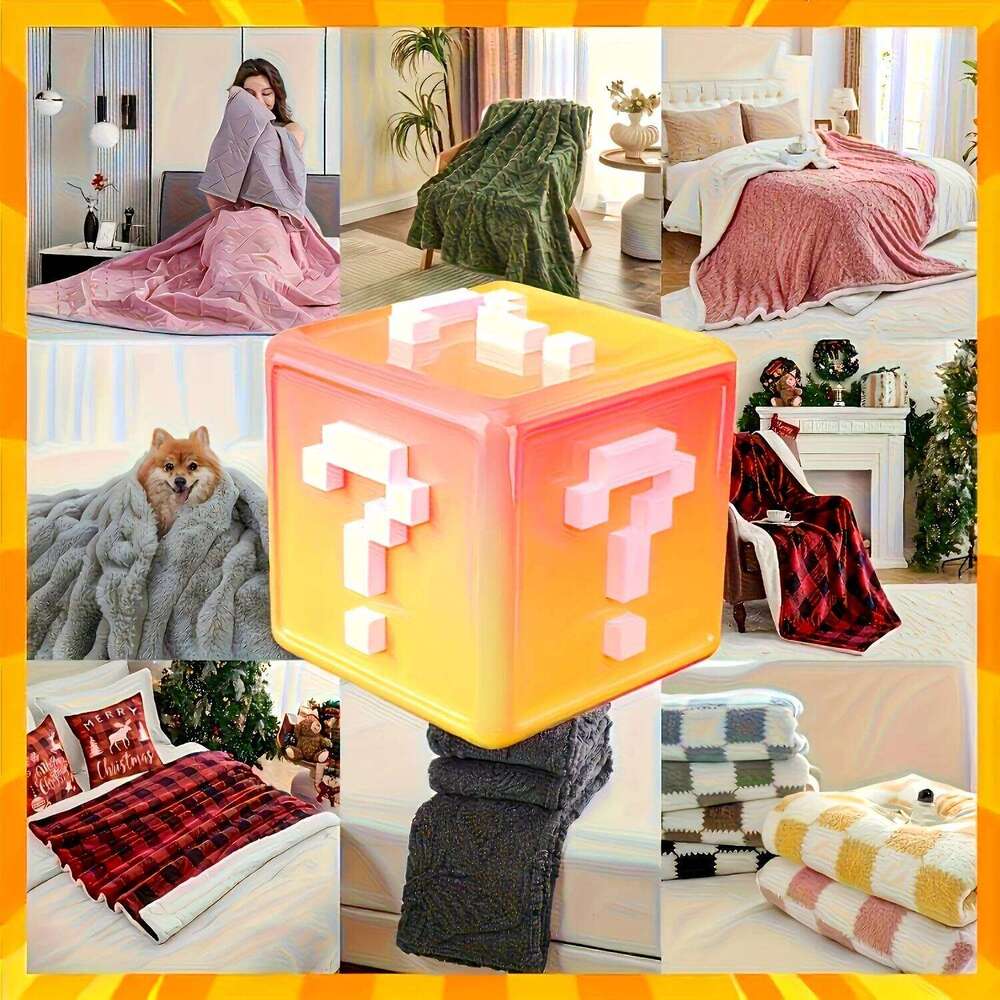 Cozy Surprise Throw Box Random Selection of Plush,Knit Blankets Warm & Perfect for Any Room,Random High Quality Big Blanket H260124-image-1093094190