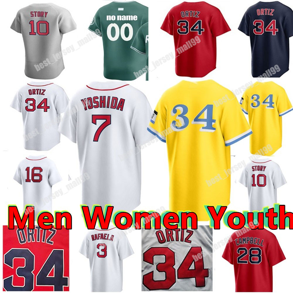 Custom 16 Jarren Duran Maillot 36 Triston Casas 7 Masataka Yoshida 3 Ceddanne Rafaela Rouge Connor Wong Sox Homme Femme Enfant Baseball Jersey Ca