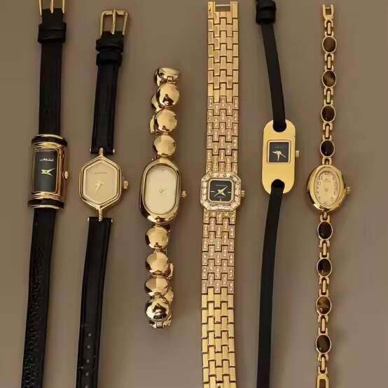 Montre-bracelet à Quartz pour femmes, rétro, élégante, haut de gamme, Design de Niche, tendance, nouvelle collection 2026
