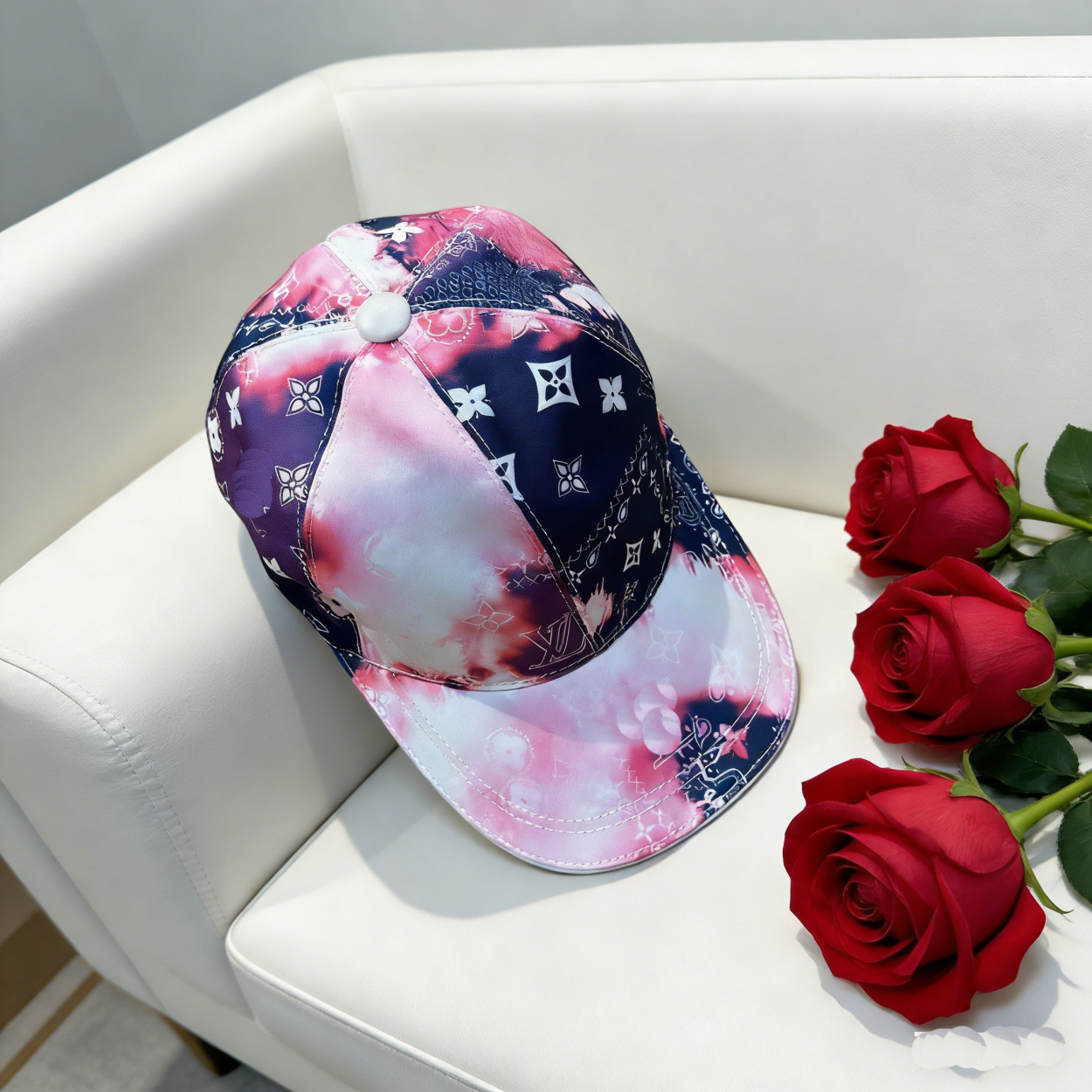 LLClassic designer baseball cap, high-quality adjustable letter cap, men's and women's fashionable letter cap, multi-functional personaliz