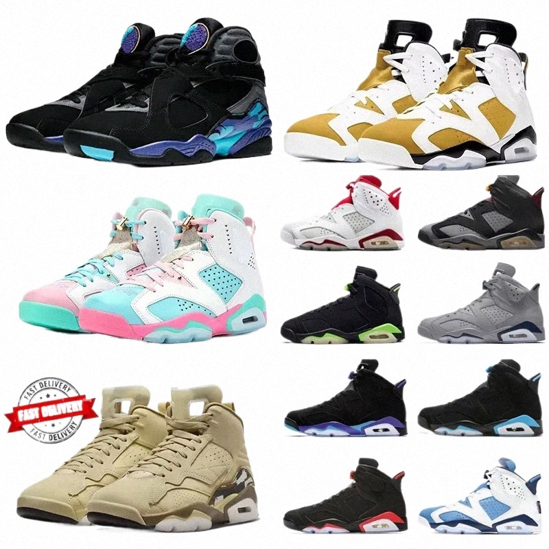 free shipping 6 6s 8 8s Basketball Shoes Doernbecher Tinker Alternate Afro Barely Grape Aqua Blue Chrome Pine Green Altitude Barons Men Women tra