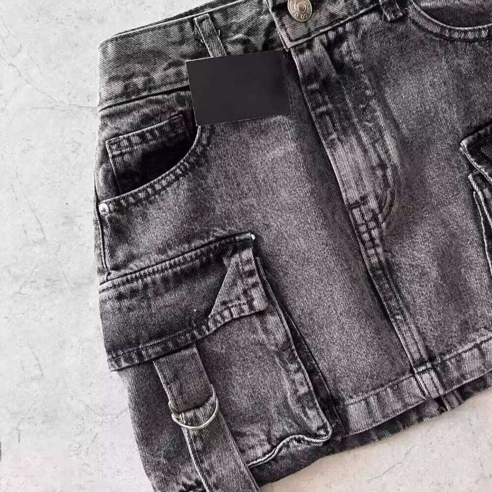 Mini A-Line High Waist Retro Gothic Style Ladies Skirt Summer Women Solid Color Short Dress Women's Clothing C260126-image-1093224036