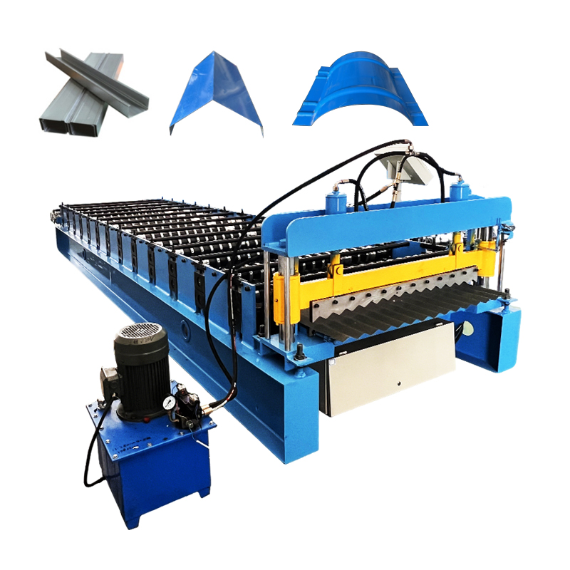 Automatic Roof Panel Tile Making Rollforming Machine Standing Seam Roof Panel Roll Forming Machine-image-1093189766