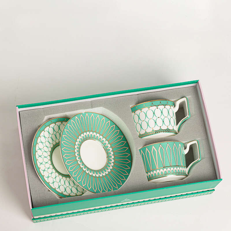 Tea Set Coffee Cup Gift Box High-End B2 K260225-image-1095489542