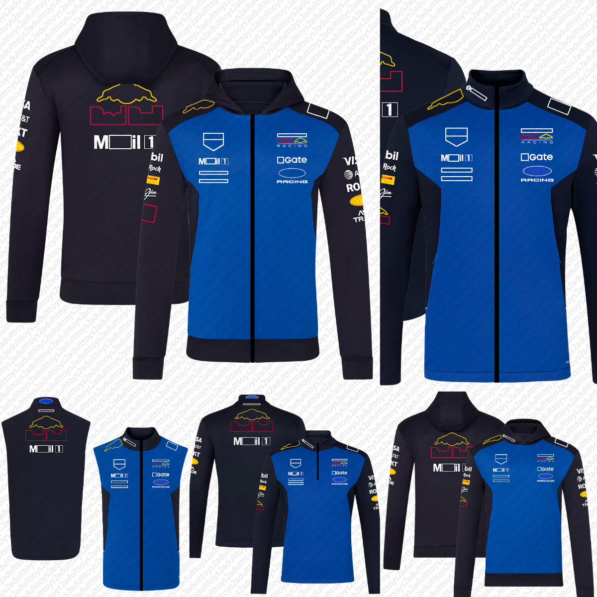 2026 New F1 Team Set Up Hoodie Jacket Formula 1 Racing Men Hoodie Driver Hooded Sweatshirt Car Fans Casual Soft Shell Jacket